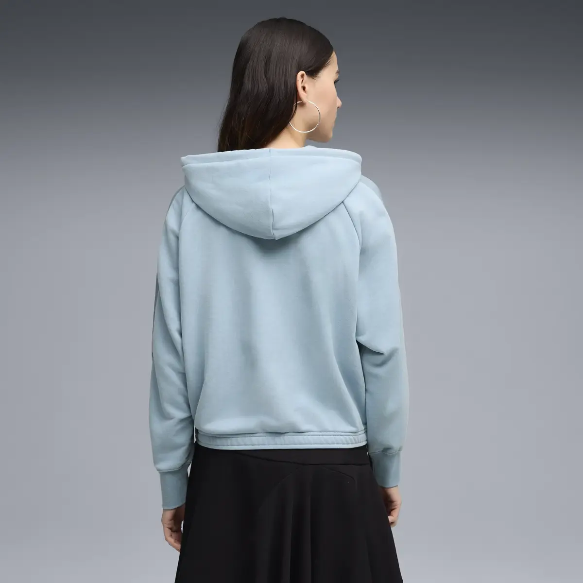 Puma HER Oversized Hoodie Mavi Kadın Sweatshirt