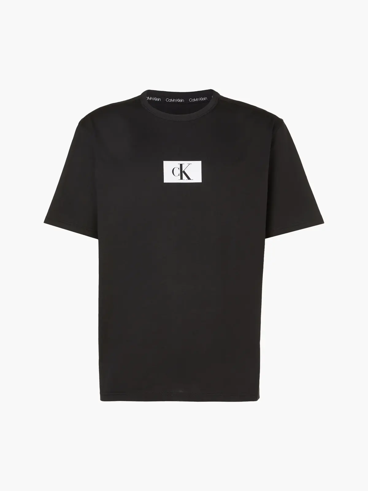 Calvin Klein S/S CREW NECK Erkek Siyah T-Shirt