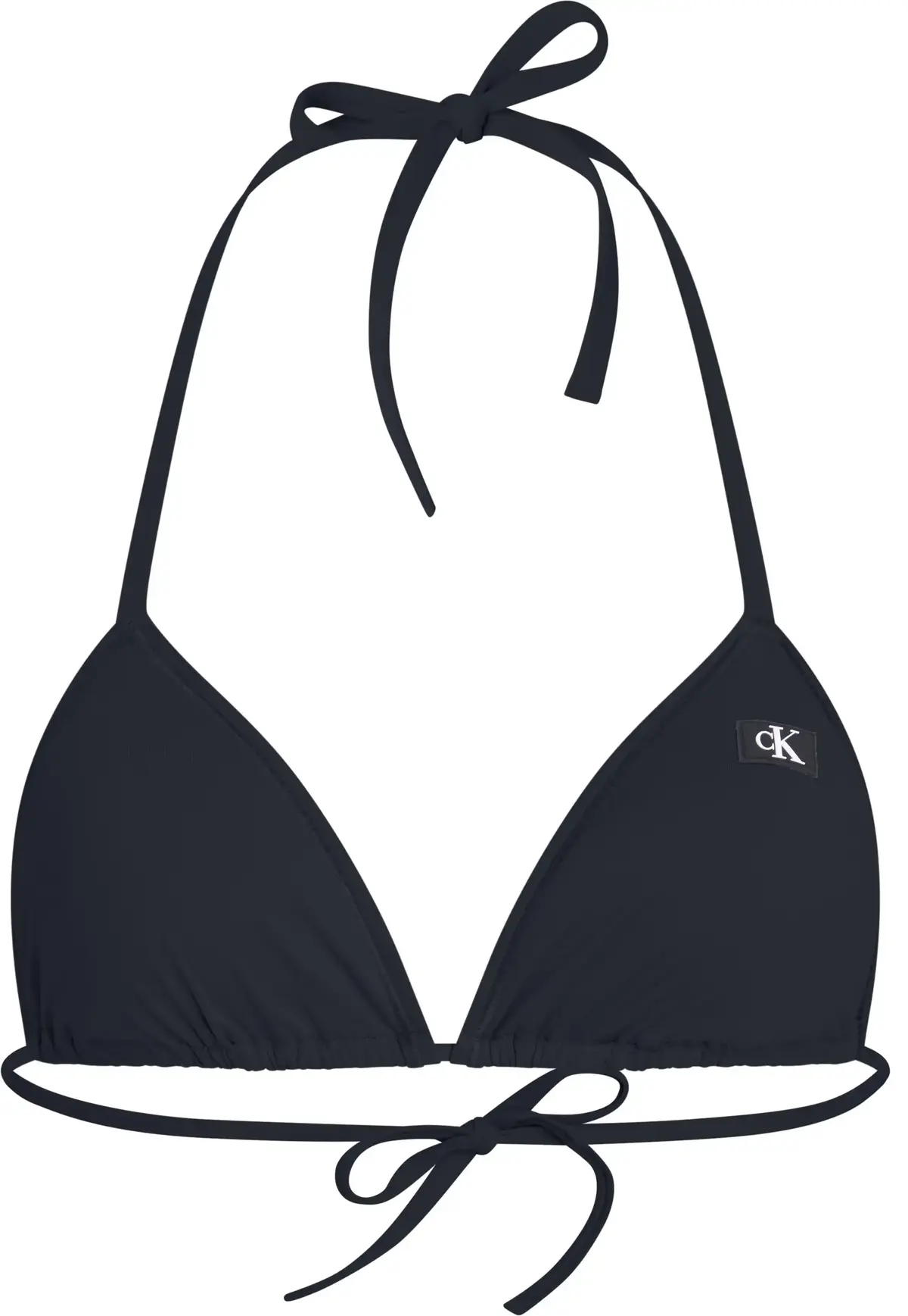 Calvin Klein TRIANGLE-RP, BEH Siyah Kadın Bikini Üstü