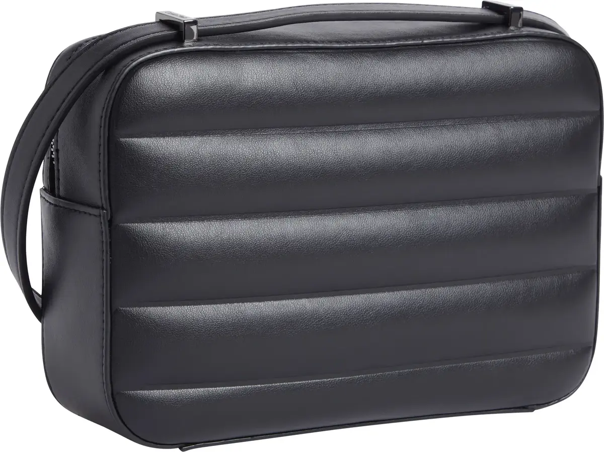 Calvin Klein LINE QUILT CAMERA BA Kadın Siyah Omuz Çanta