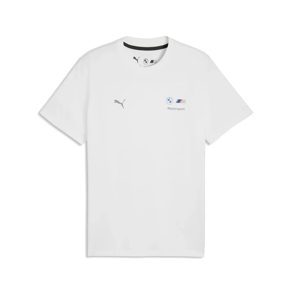 Puma BMW MMS Ess Logo Tee Beyaz Erkek T-Shirt & Polo