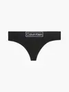 Calvin Klein THONG Kadın Siyah Tanga