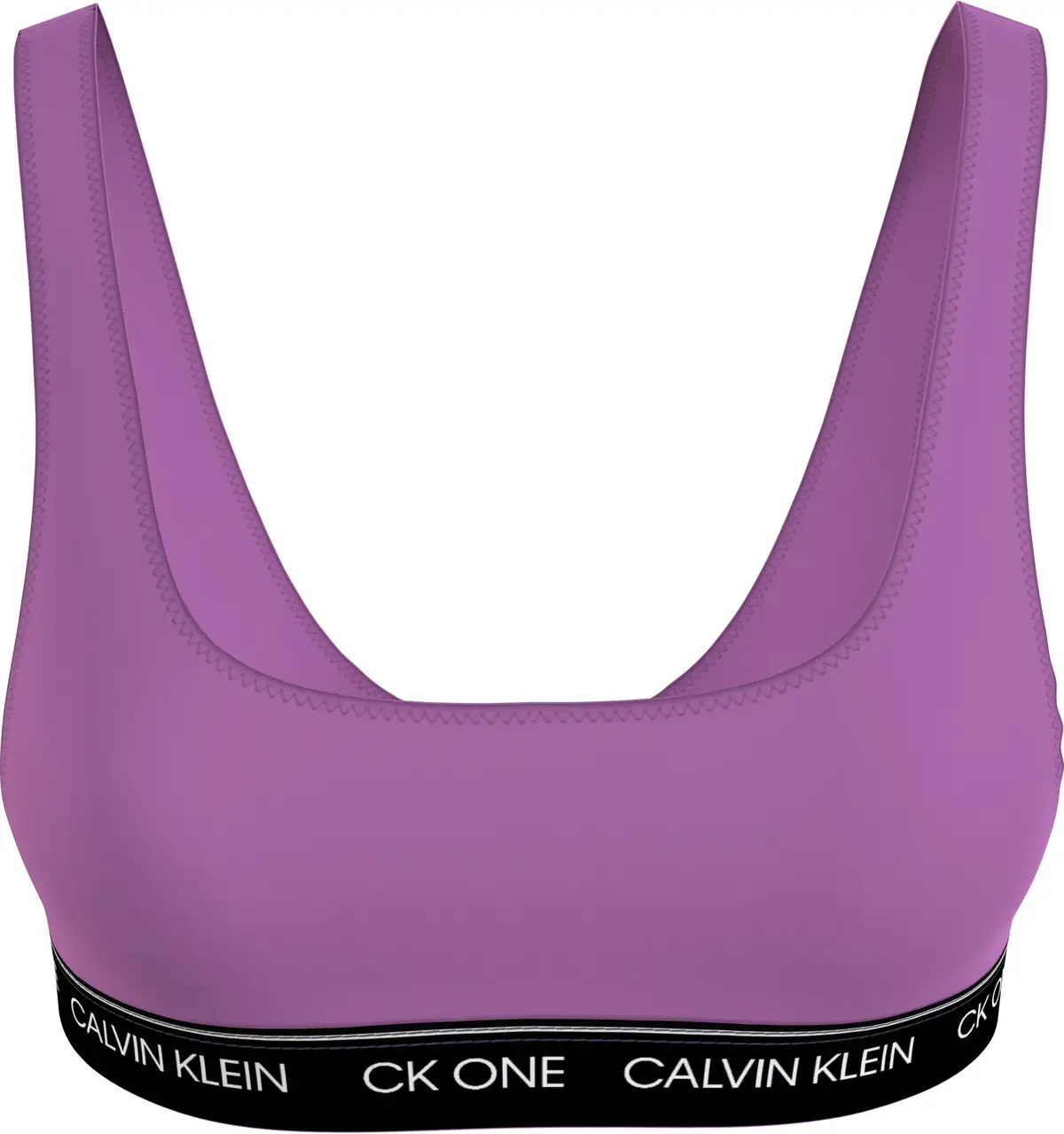 Calvin Klein BRALETTE-RP Kadın Pembe Bikini Üstü