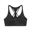 Puma MOVE INTERGALACTIC BRA Siyah Kadın Spor Sütyeni