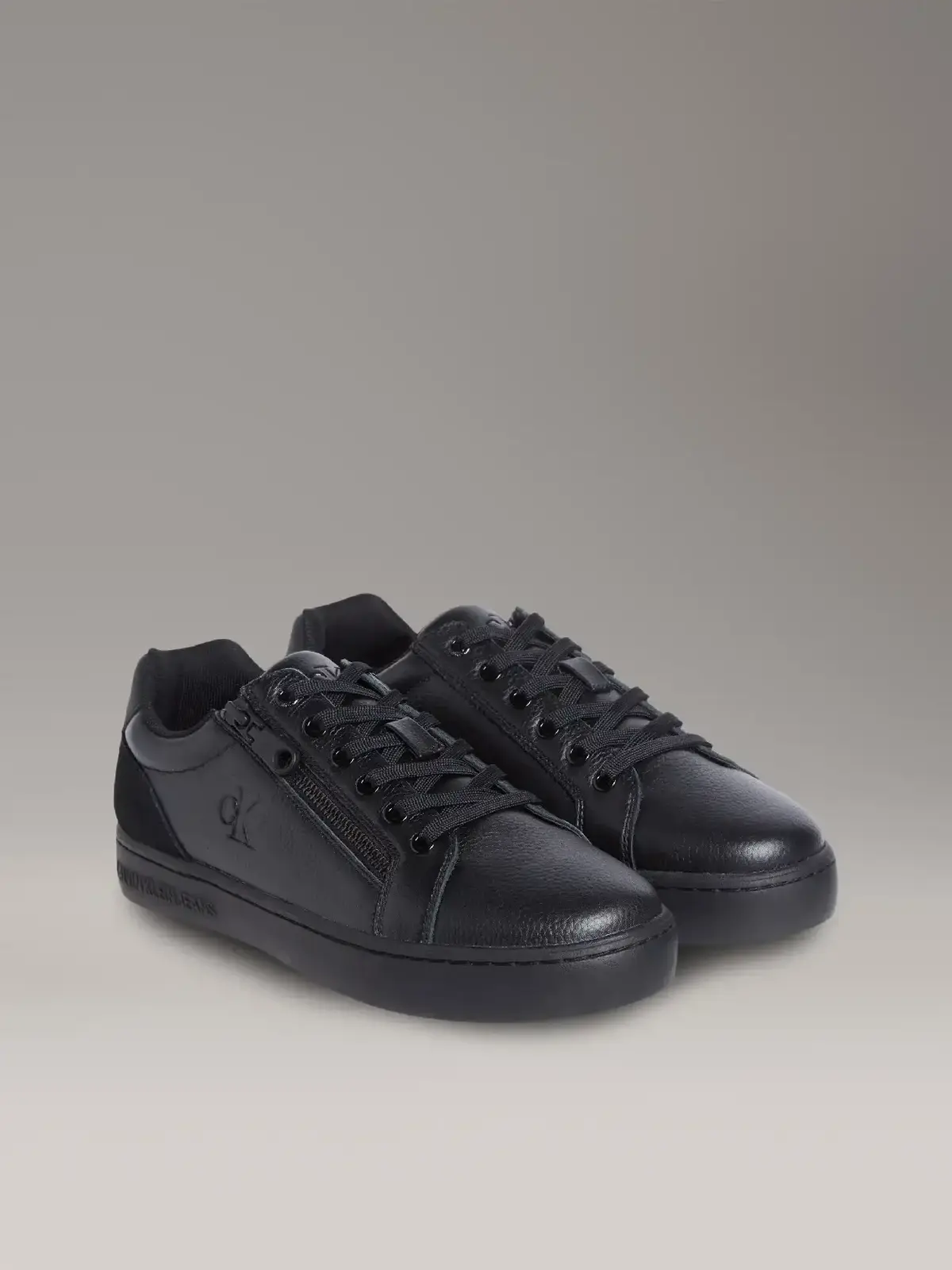 Calvin Klein CLASSIC CUPSOLE ZIP LOW IN Siyah Erkek Günlük Spor Ayakkabı