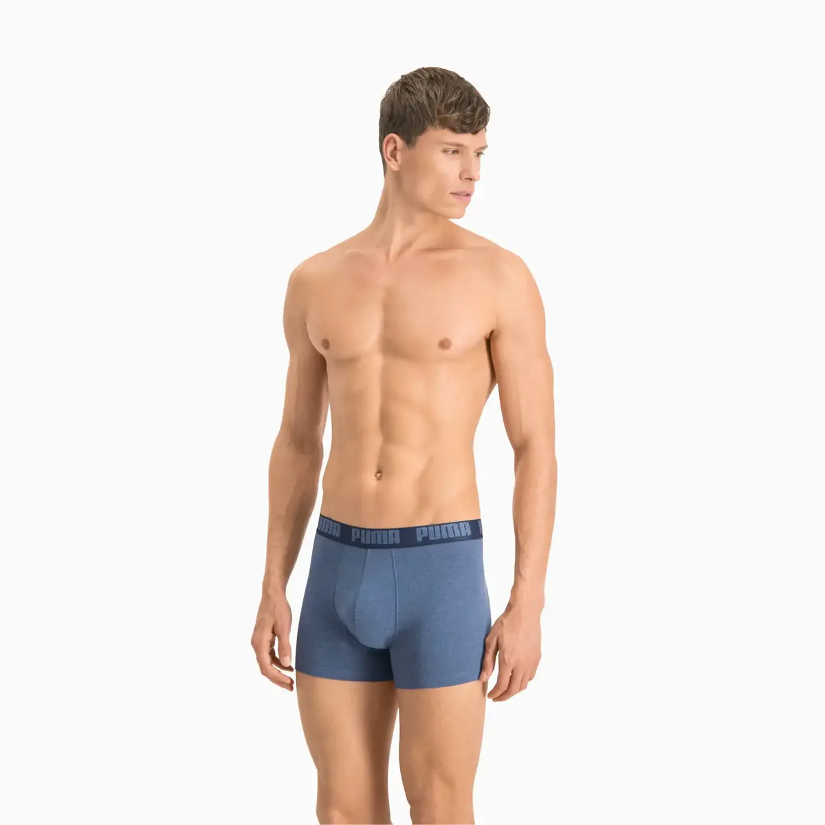 Puma PUMA BASIC BOXER 2P denim Lacivert Erkek 2'li Boxer