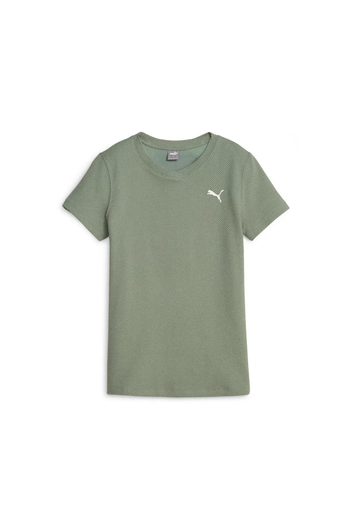 Puma HER Structured Tee Yeşil Kadın T-Shirt