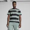 PUMA CLASS Striped Tee Yeşil Erkek T-Shirt