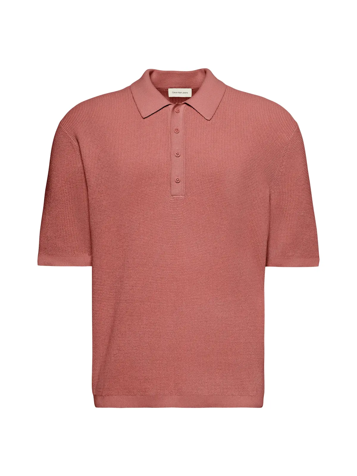 SS COTTON WAFFLE POL, GDA
