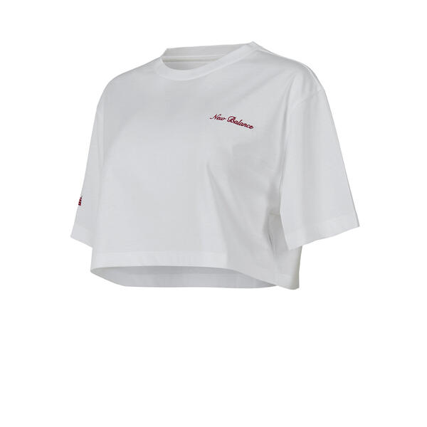New Balance WNT1609 Beyaz Kadın T-Shirt