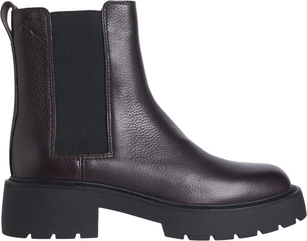 Calvin Klein CHUNKY CHELSEA BOOT LTH Siyah Kadın Bot