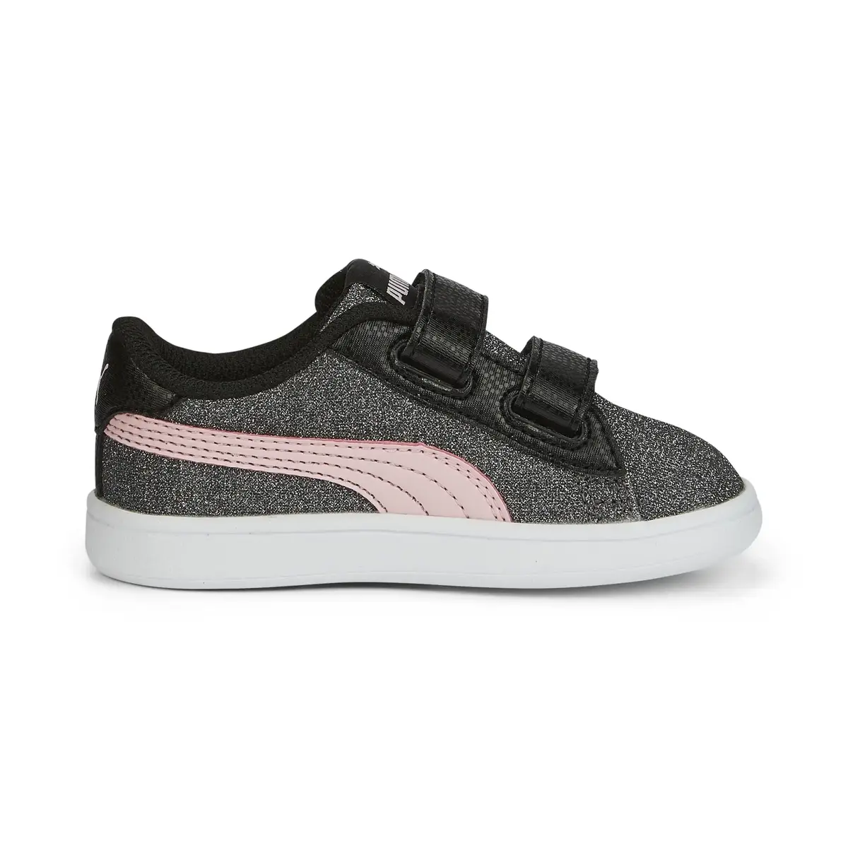 Puma Smash V2 Glitz Glam V Inf Siyah Kız Çocuk Günlük Spor Ayakkabı
