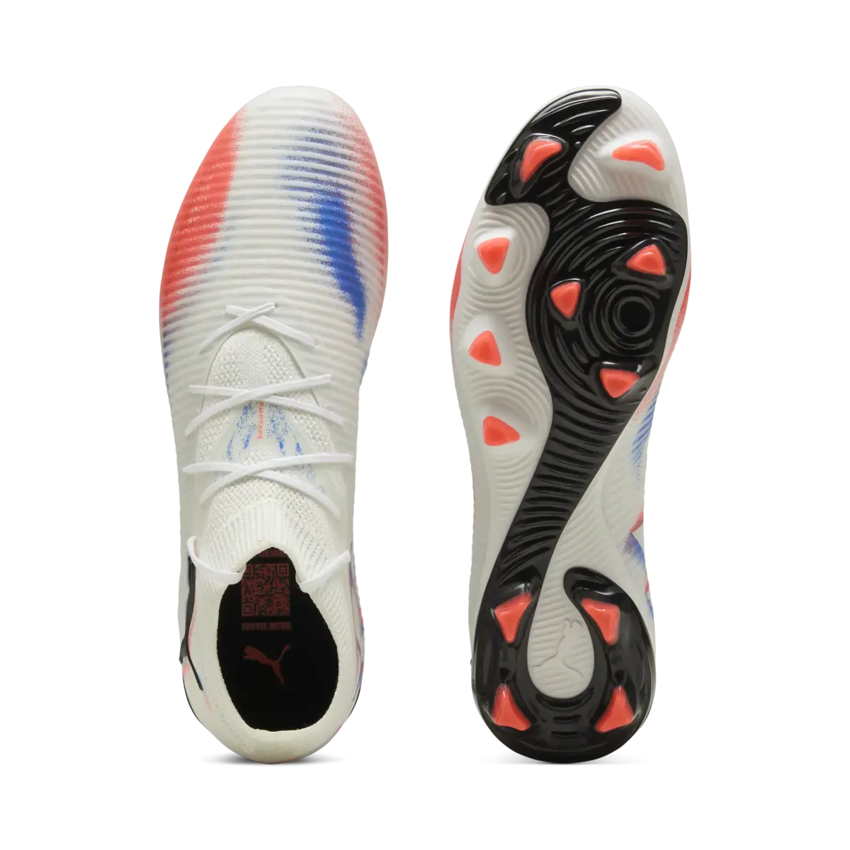 Puma FUTURE 8 PRO FG/AG Beyaz Erkek Krampon