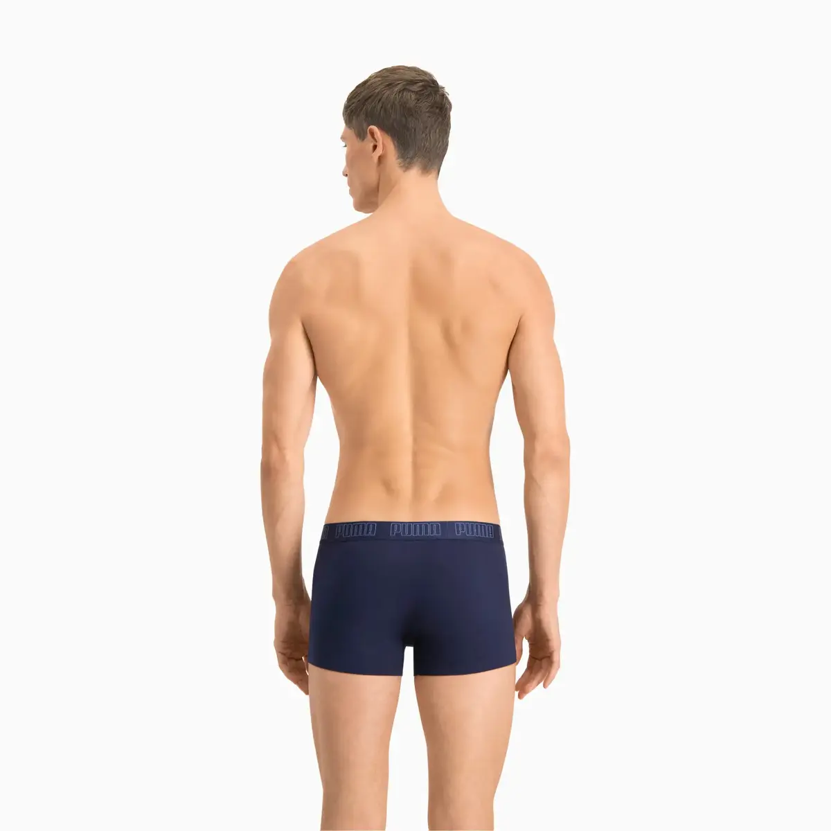Puma PUMA BASIC TRUNK 2P navy Lacivert Erkek 2'li Boxer