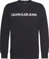 Calvin Klein CORE INSTITUTIONAL L Erkek Siyah Sweatshirt