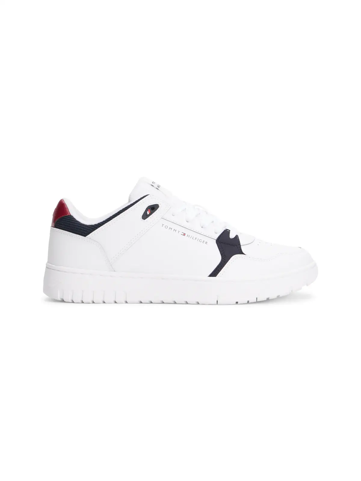Tommy Hilfiger TH BASKET CORE LITE Beyaz Erkek Spor Ayakkabı & Sneaker