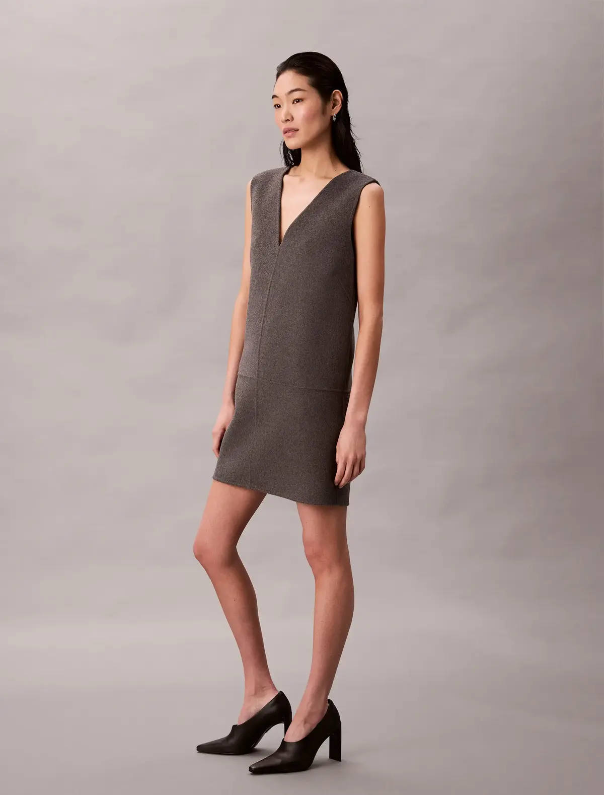 Doubleface V Neck Mi, PD0