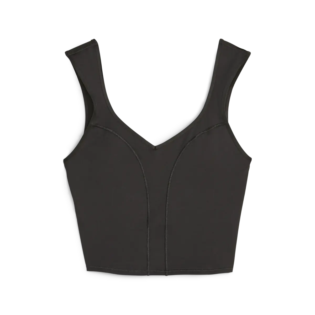 Puma EVERSCULPT BUILT IN TANK Siyah Kadın T-Shirt & Polo