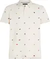 Tommy Hilfiger CRITTER REG POLO, Z00 Krem Erkek T-Shirt & Polo