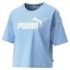 Puma Ess Cropped Logo Tee Day Dream Beyaz Kadın T-shirt