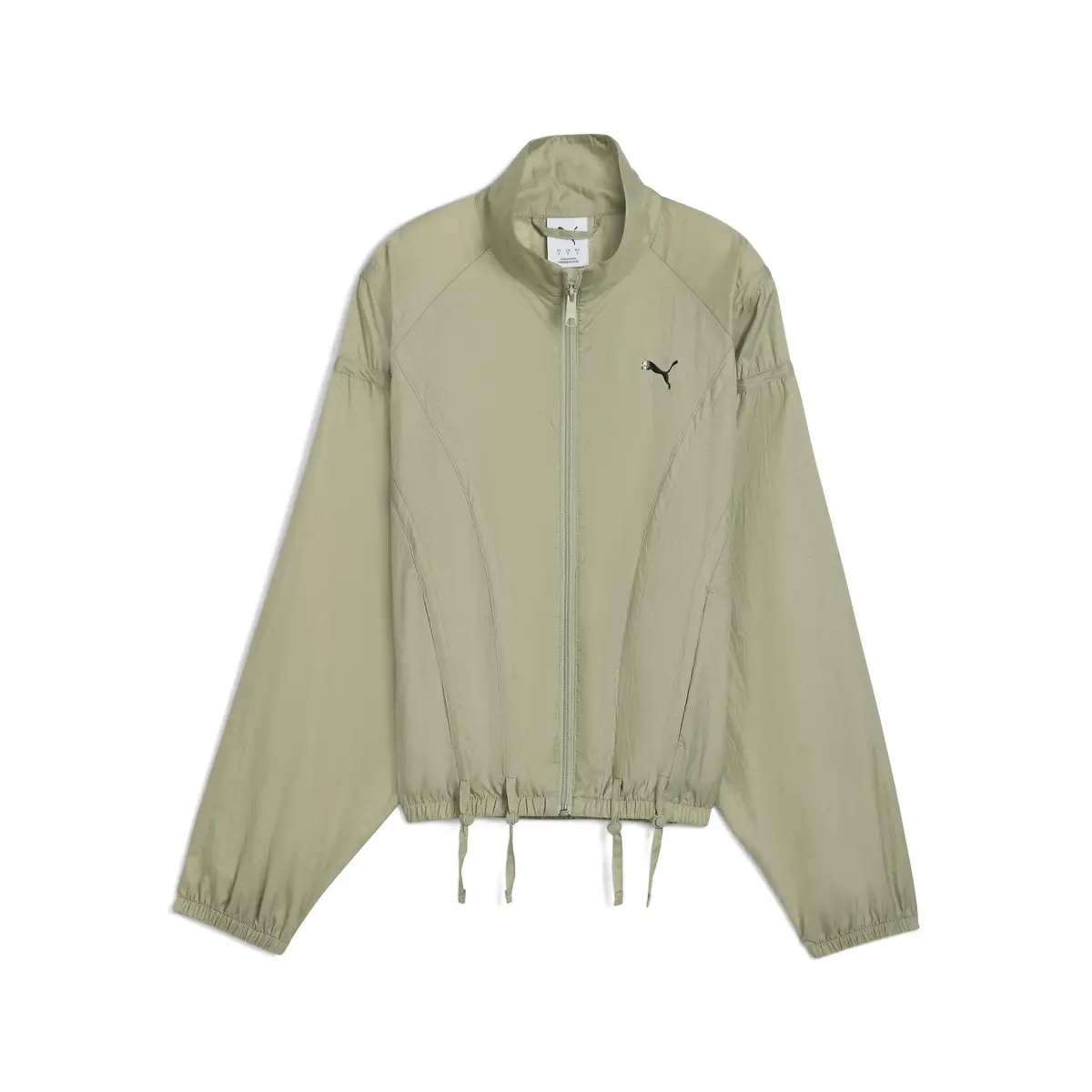 Puma DARE TO Jacket Haki Kadın Fermuarlı Ceket