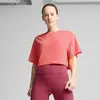 PUMA W CLOUDSPUN MESH TEE Turuncu Kadın T-Shirt