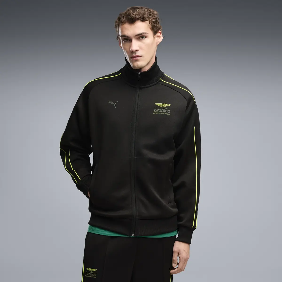 PUMA AMF1 T7 Jacket Siyah Erkek Ceket