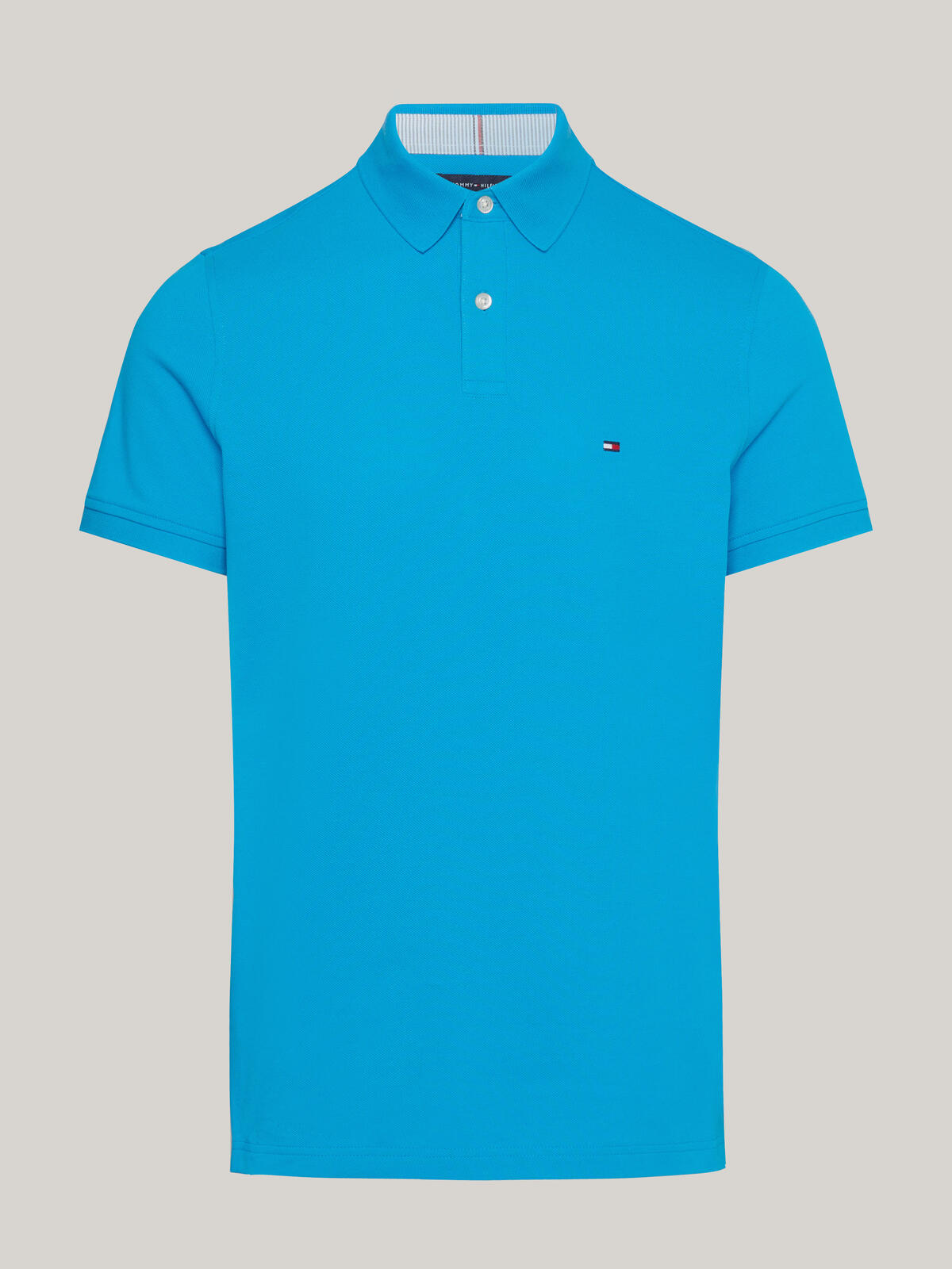 Tommy Hilfiger 1985 REGULAR POLO Erkek Mavi Polo T-Shirt