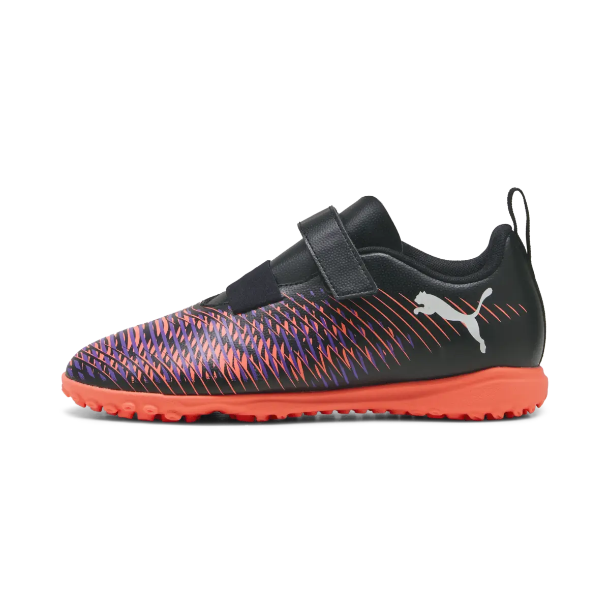 Puma FUTURE 8 PLAY TT V Jr Siyah Çocuk Halı Saha Ayakkabısı