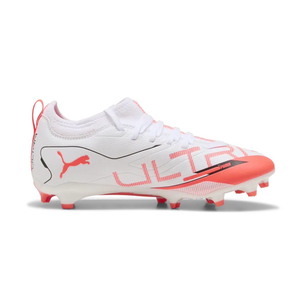 Puma ULTRA 5 MATCH FG/AG Jr Beyaz Erkek Çocuk Krampon