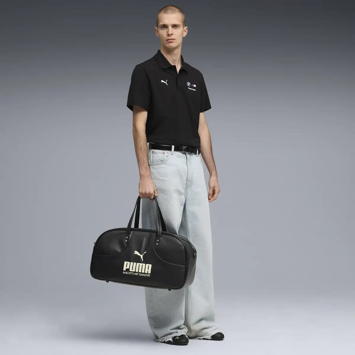 Puma BMW MMS Ess Polo Siyah Erkek T-Shirt & Polo