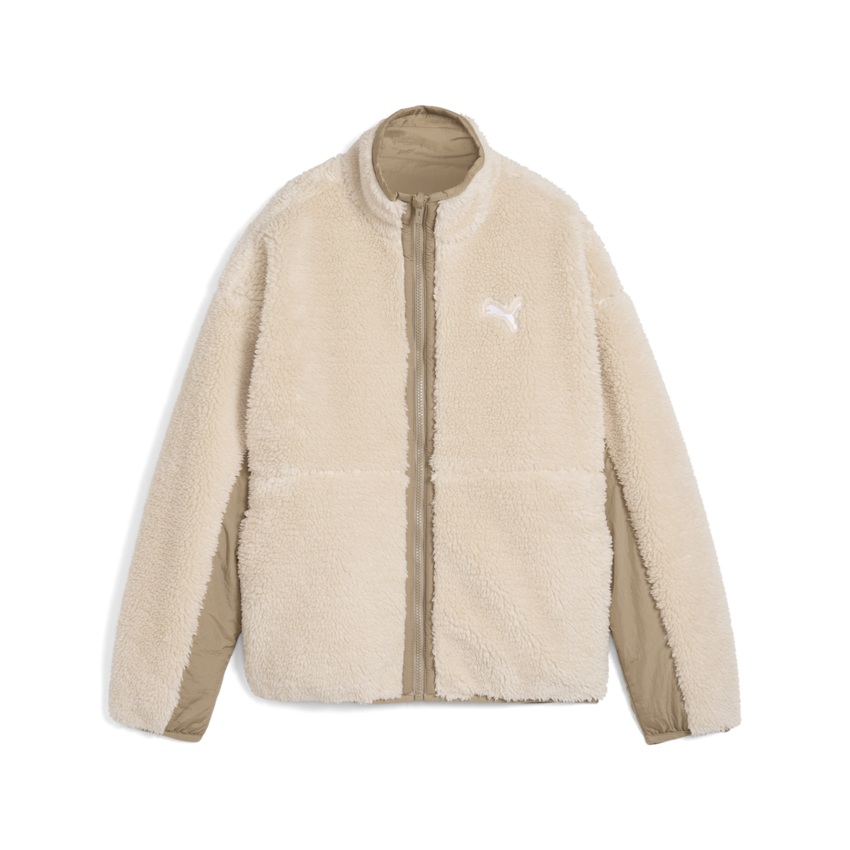 Puma Reversible Sherpa Jacket Bej Kadın Ceket