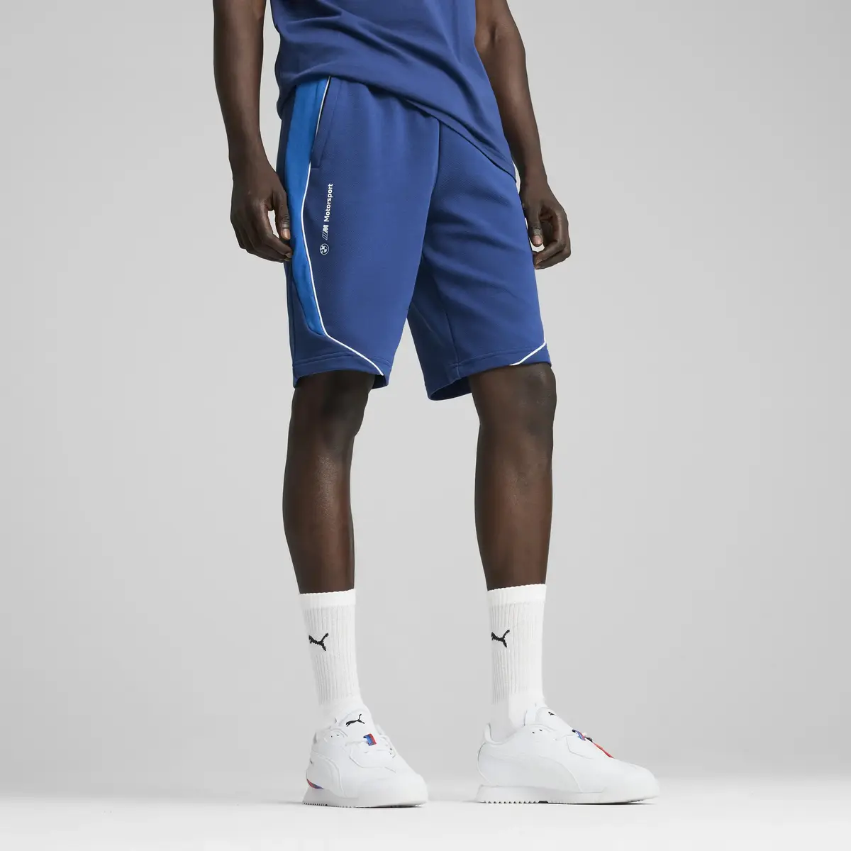 PUMA BMW MMS SWEAT SHORTS Mavi Erkek Şort