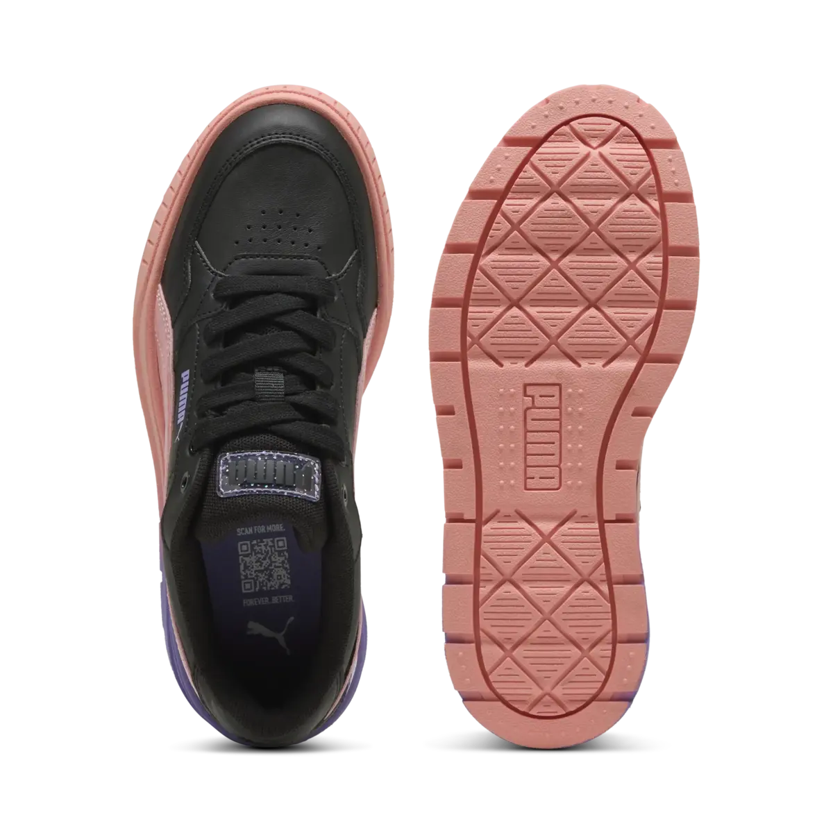 Puma Karmen IIIDOLBlurryDreamsJr Siyah Kadın Spor Ayakkabı