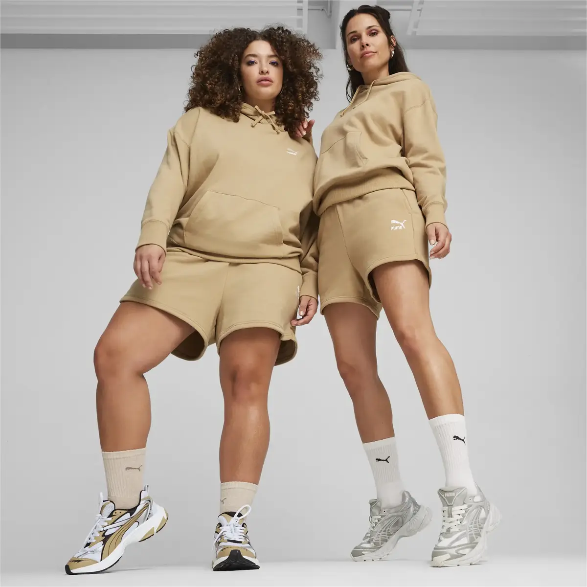 Puma BETTER CLASSICS Shorts TR Bej Kadın Şort