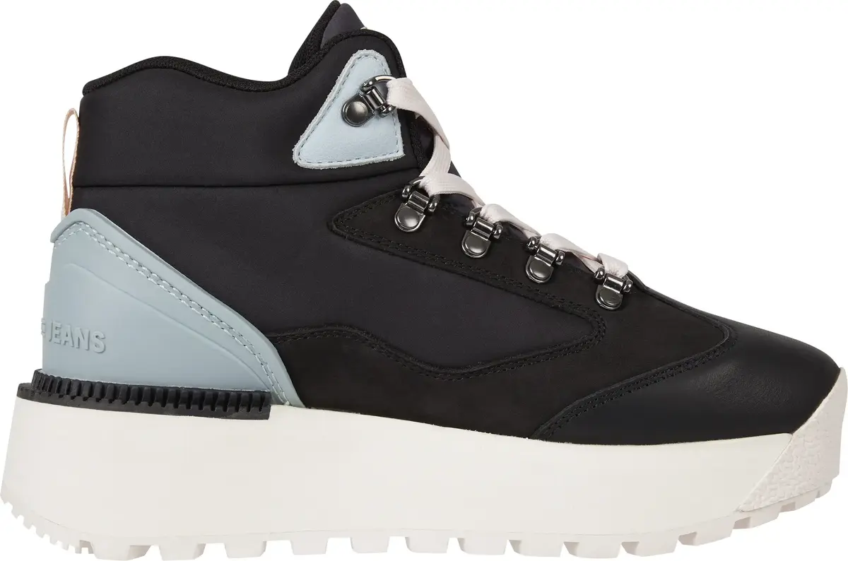 Tommy Hilfiger TOMMY JEANS HYBRID B Kadın Siyah Bot