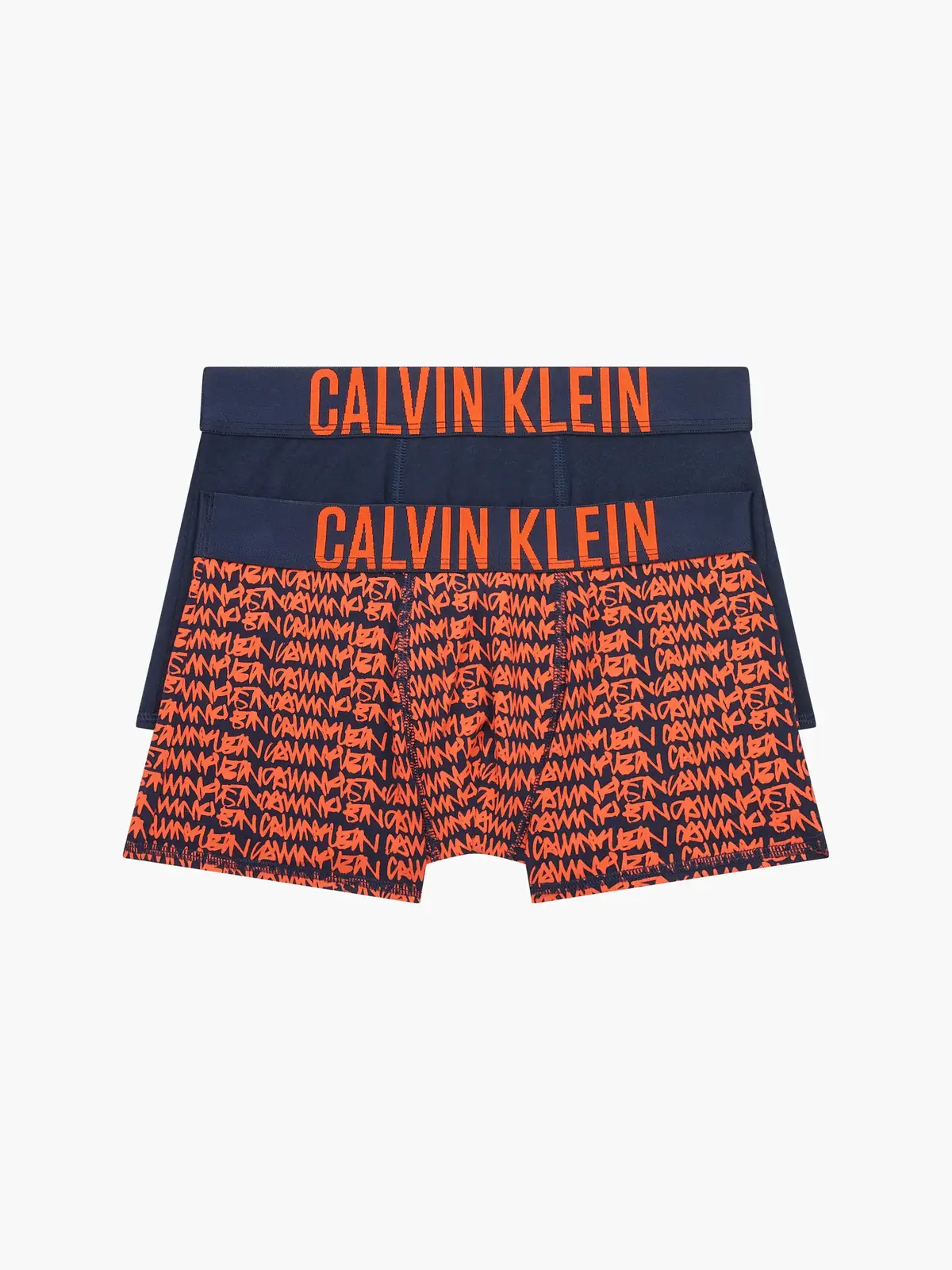 Calvin Klein 2PK TRUNK Erkek Turuncu Boxer Set