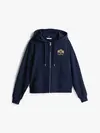 Tommy Hilfiger REG VARSITY ZIP HOOD, C1G Lacivert Kadın Sweatshirt