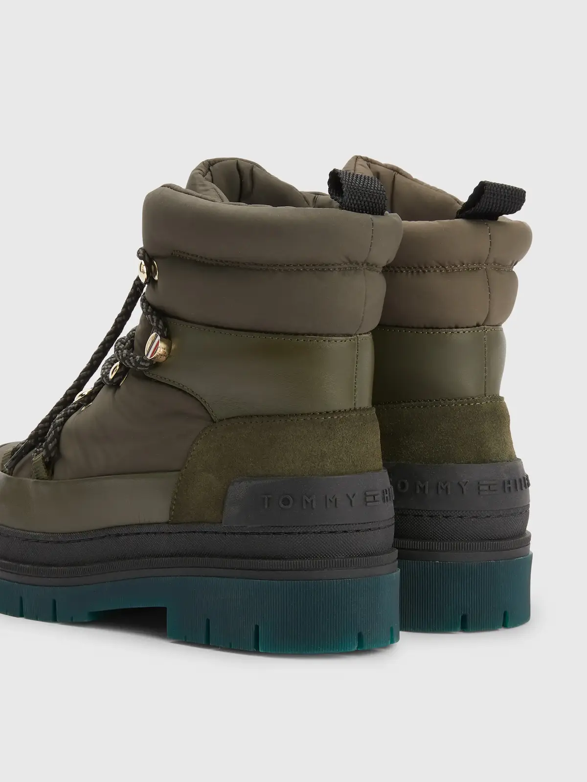 Tommy Hilfiger LACED OUTDOOR BOOT Kadın Haki Bot