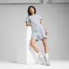 PUMA HER High-Waist Shorts Mavi Kadın Şort