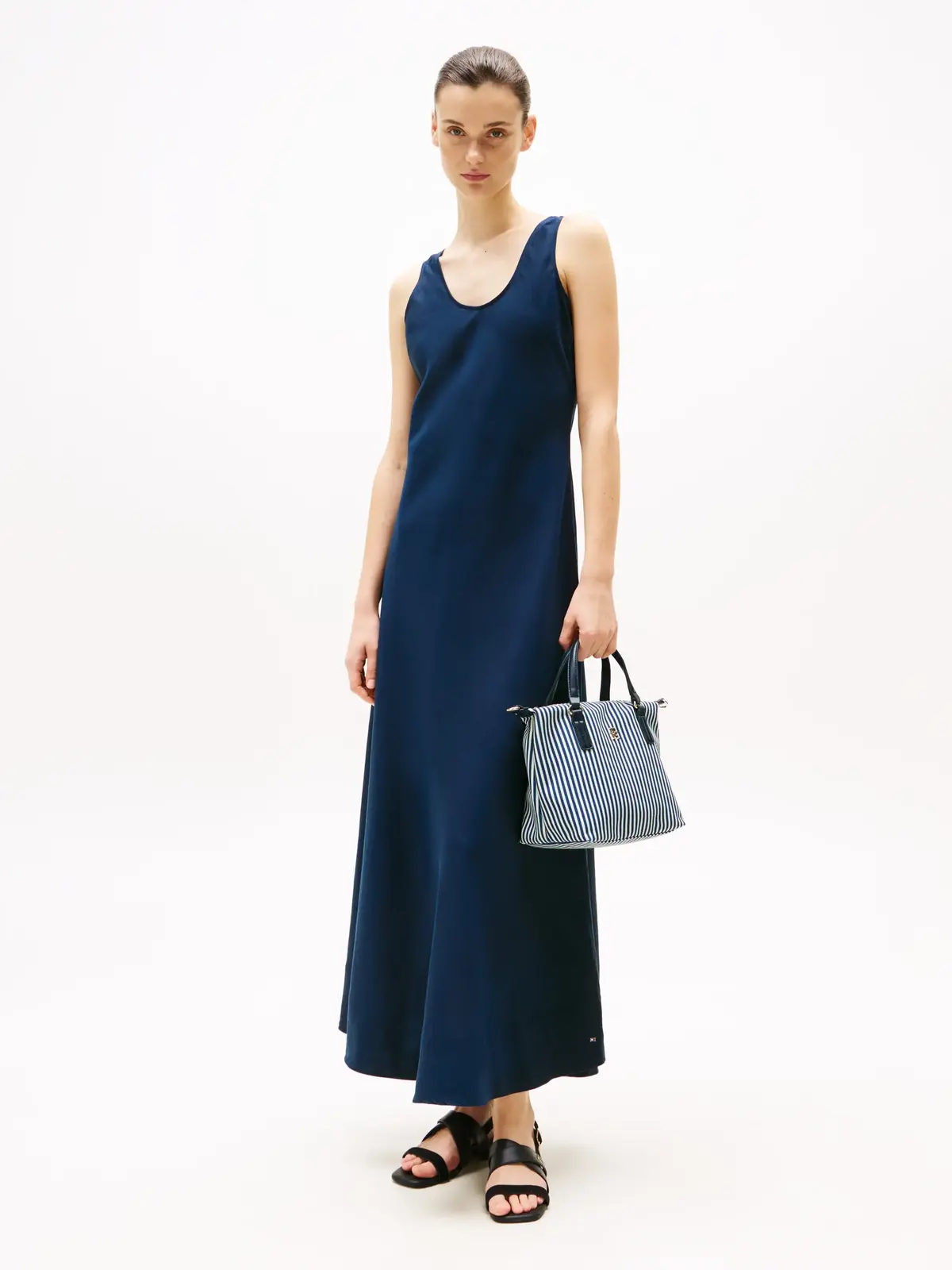 Tommy Hilfiger POPPY SUMMER SMALL T, 0GY Lacivert Kadın Çanta & Cüzdan