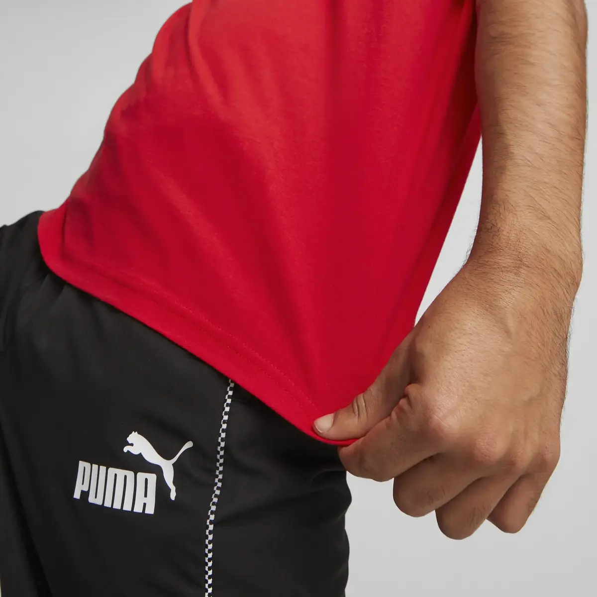 Puma Ferrari Race Big Shld T Clrd Kırmızı Erkek T-Shirt