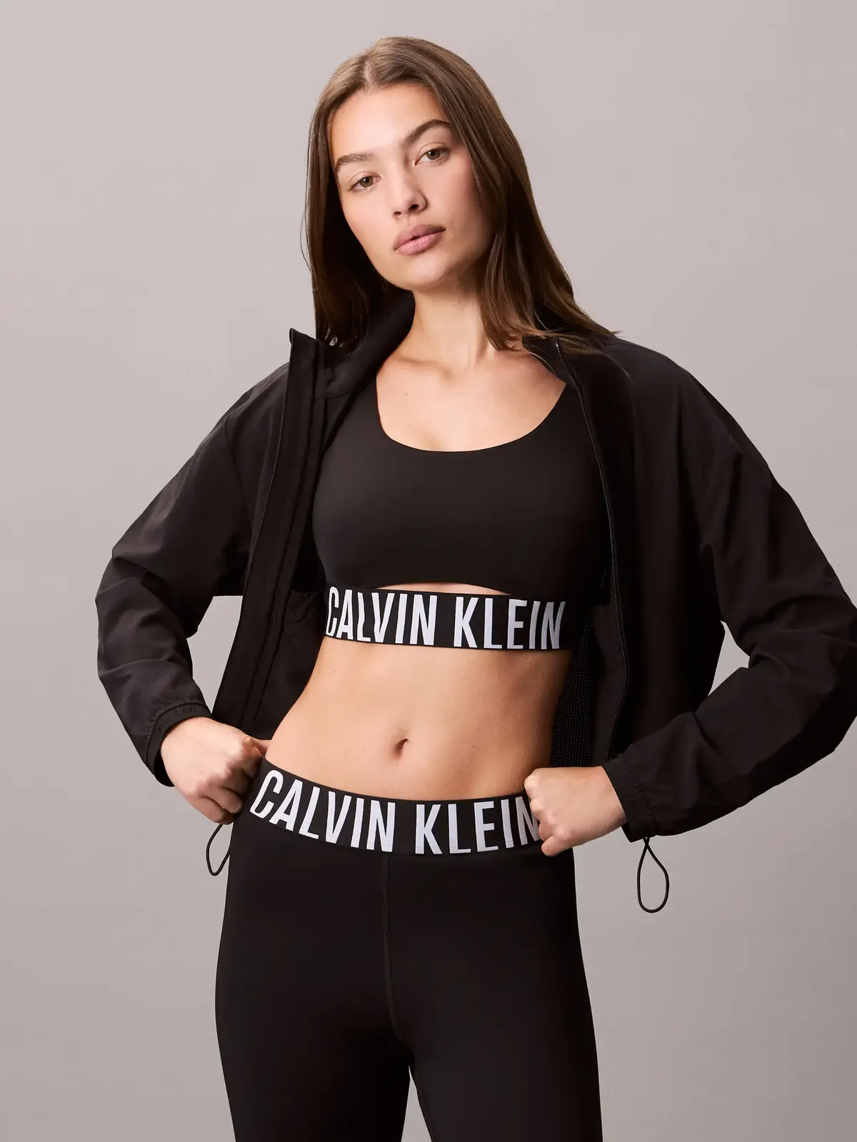 Calvin Klein INTENSE POWER MEDIUM, UB1 Siyah Kadın Sütyen & Bralet