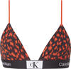 Calvin Klein UNLINED TRIANGLE Kadın Kırmızı Sütyen