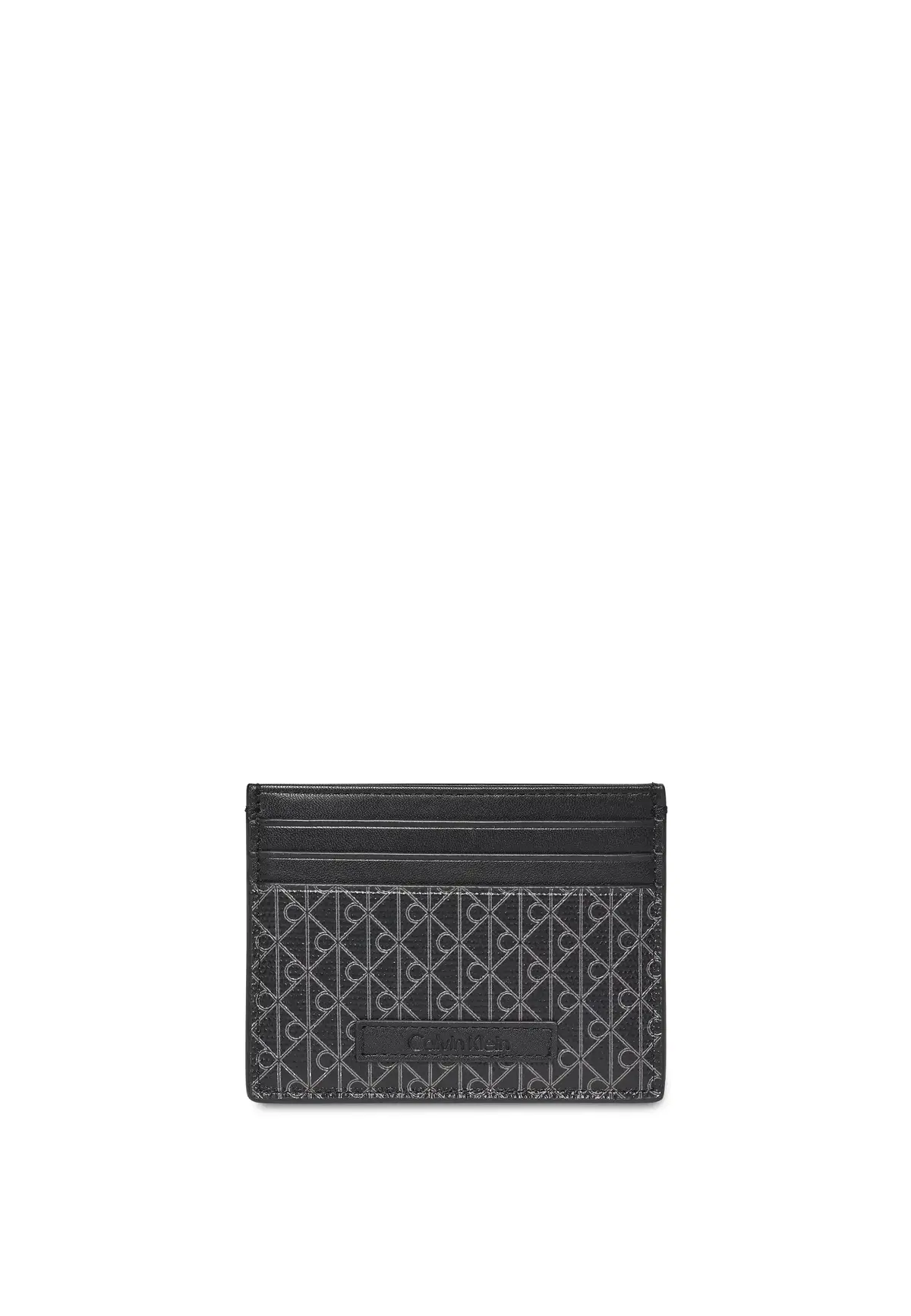 Calvin Klein EMBLEM AOP COATED EW Siyah Erkek Logolu Kartlık
