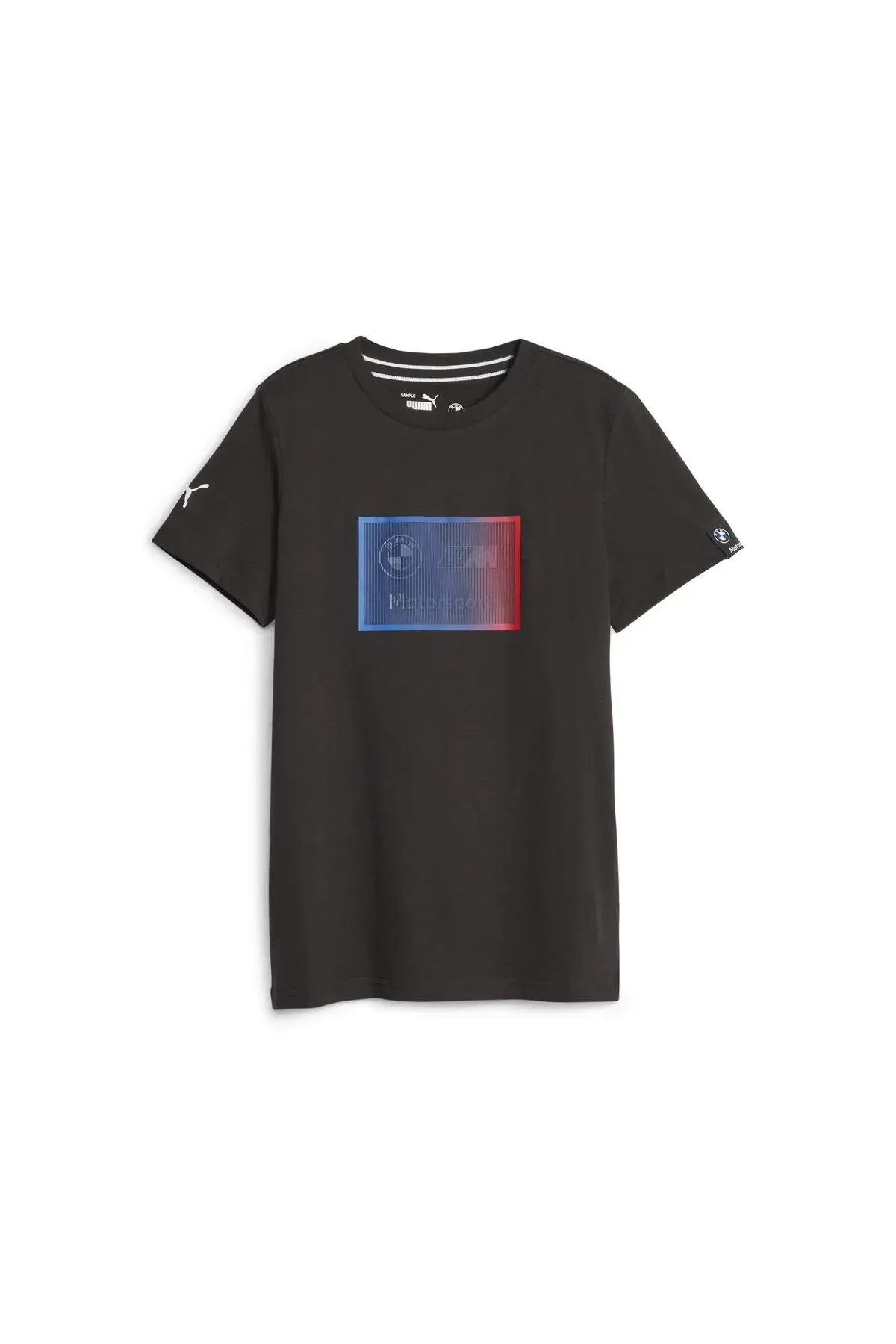 Puma BMW MMS KIDS LOGO GRAPHIC TEE Siyah Çocuk T-Shirt