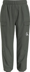 Calvin Klein SATEEN CARGO PANTS Erkek Yeşil Kargo Pantolonu