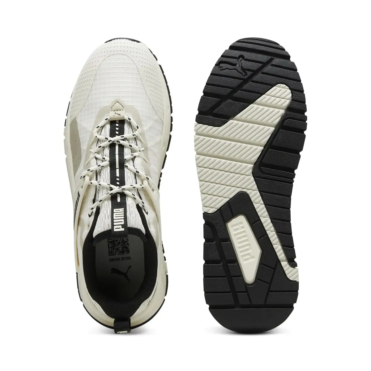 Puma Pacer + Trail Kırık Beyaz Erkek Günlük Spor Ayakkabı