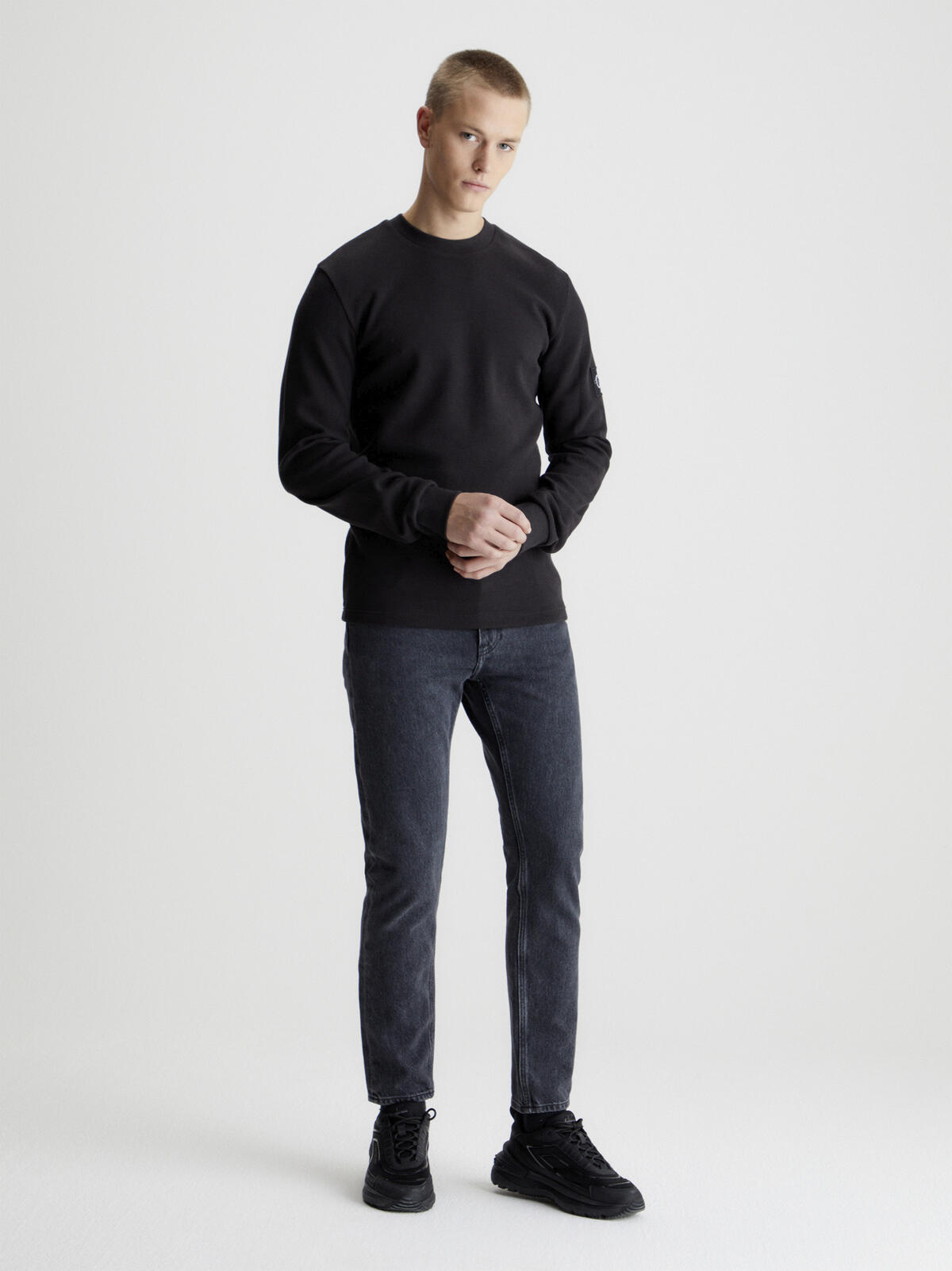 Calvin Klein DAD JEAN Erkek Antrasit Kot Pantolon