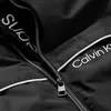 Calvin Klein LINED LOGO JACKET Erkek Siyah Mont